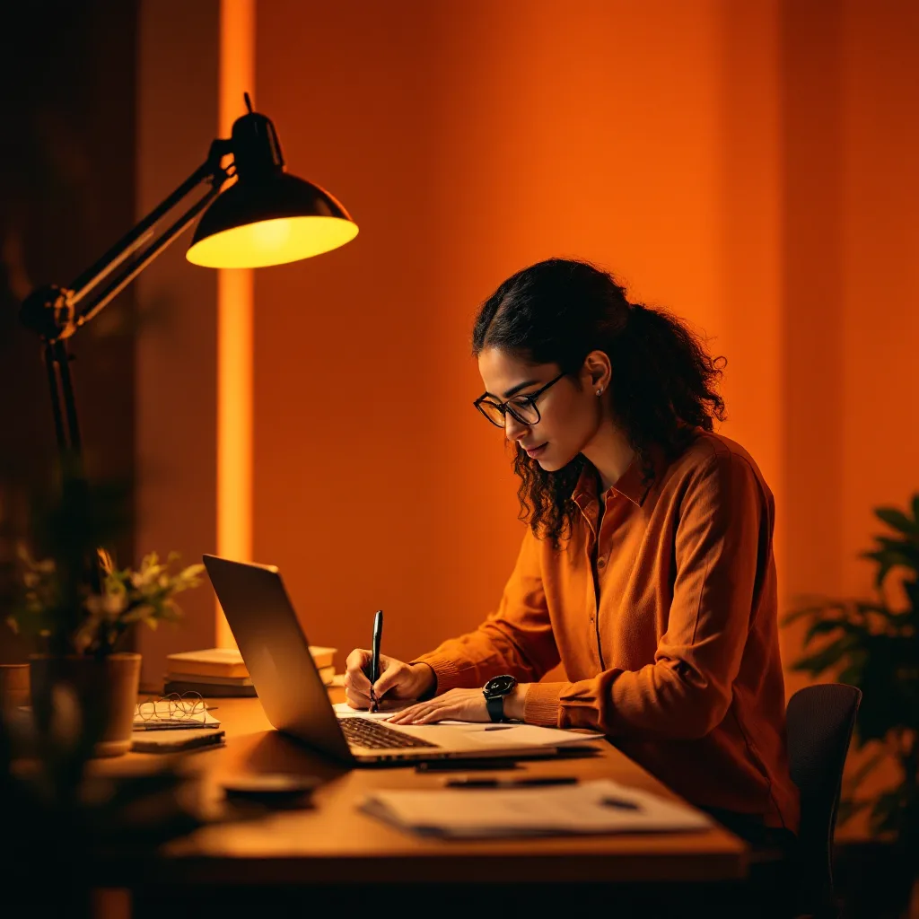 An Almira strategist writing a content brief